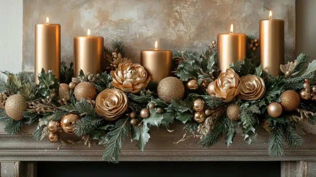 Christmas Mantel Decor