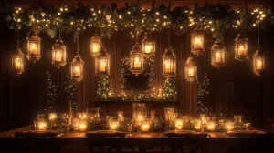 christmas candle decor ideas