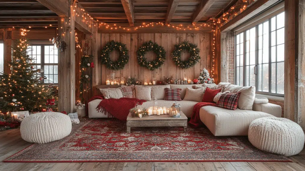 christmas decorations rustic